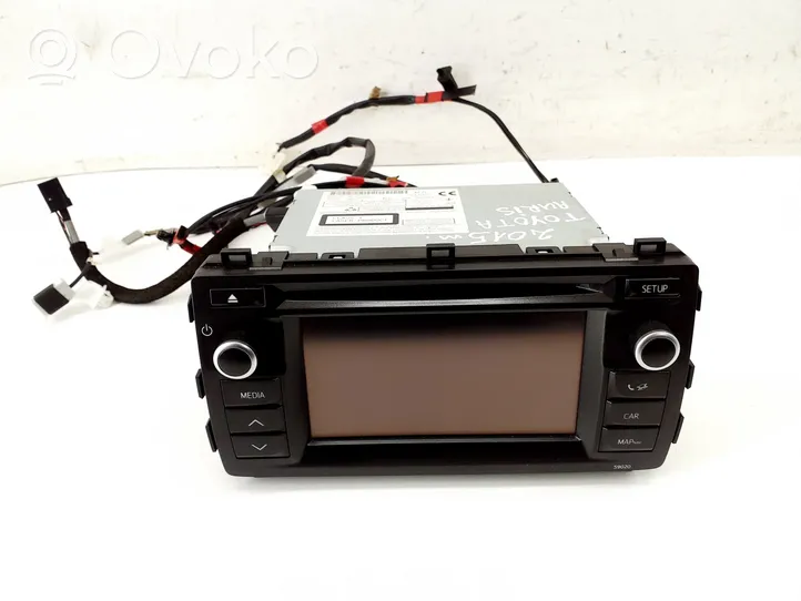 Toyota Auris E180 Panel / Radioodtwarzacz CD/DVD/GPS 8614002030
