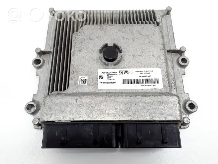 Opel Corsa F Sterownik / Moduł ECU 9838397380