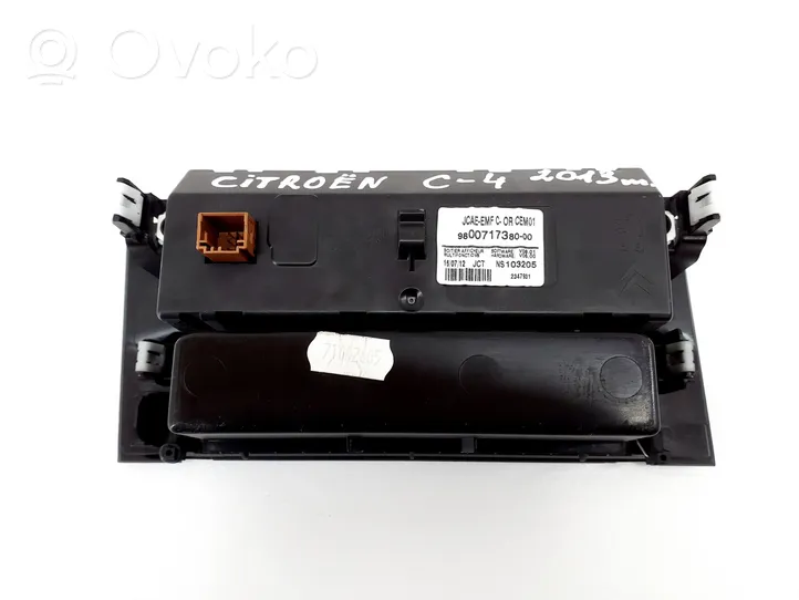 Citroen C4 I Monitori/näyttö/pieni näyttö 9800717380