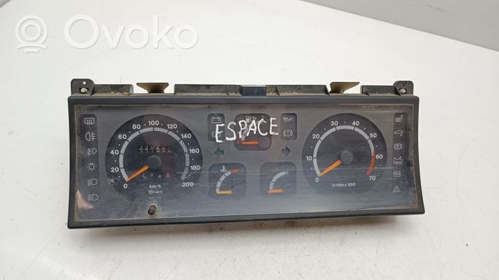 Renault Espace I Compteur de vitesse tableau de bord 6025104547