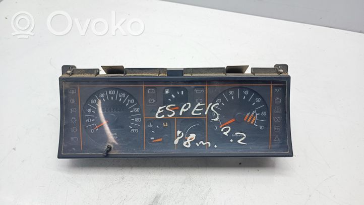 Renault Espace I Speedometer (instrument cluster) 3307280101