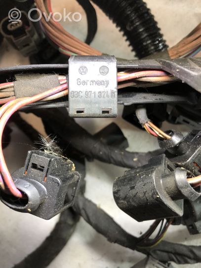 Volkswagen Golf VI Engine installation wiring loom 03C971824D