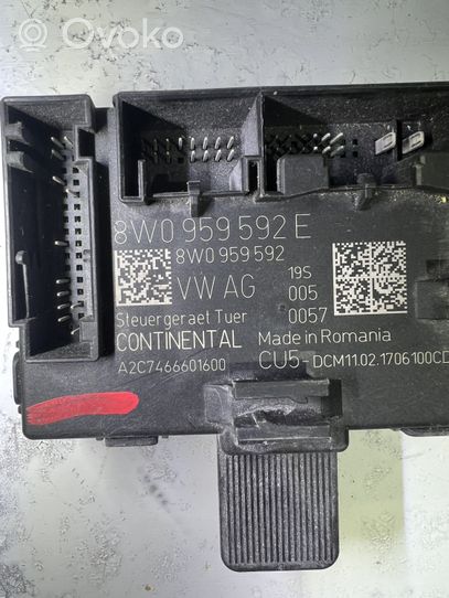 Audi S5 Facelift Oven ohjainlaite/moduuli 8W0959592E