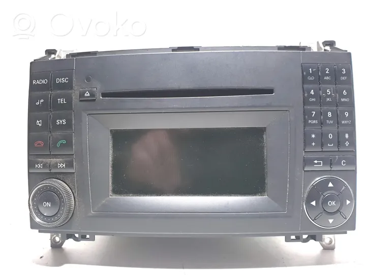 Mercedes-Benz B W245 Unità principale autoradio/CD/DVD/GPS A1699002000