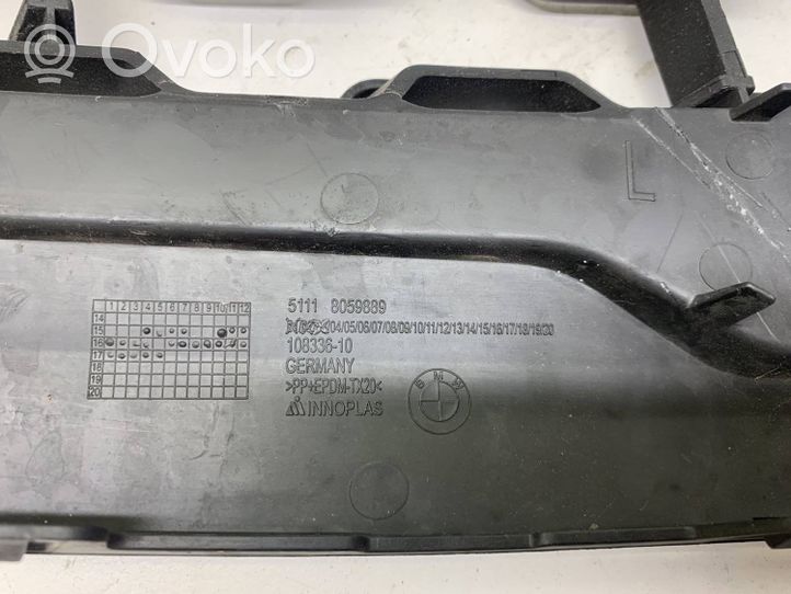 BMW X1 F48 F49 Kratka dolna zderzaka przedniego 51118059889