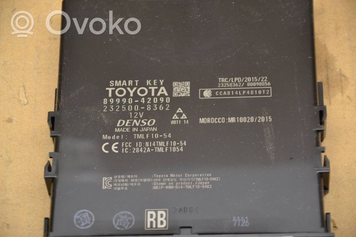 Toyota RAV 4 (XA40) Moduł / Sterownik systemu uruchamiania bezkluczykowego 8999042090
