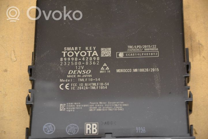 Toyota RAV 4 (XA40) Avaimettoman käytön ohjainlaite/moduuli 8999042090