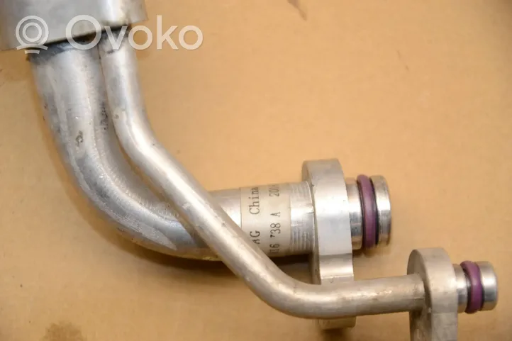 Skoda Kodiaq Трубка (трубки)/ шланг (шланги) кондиционера воздуха 5QB816738A