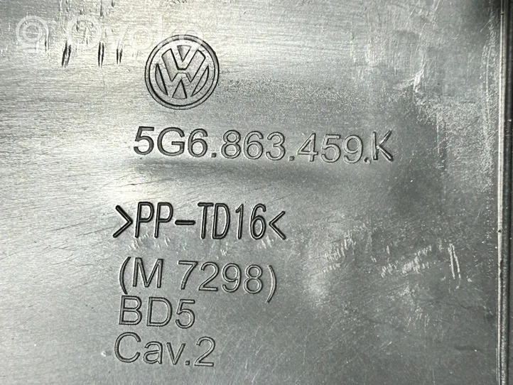 Volkswagen Golf VII Osłona pasa bagażnika 5G6863459K