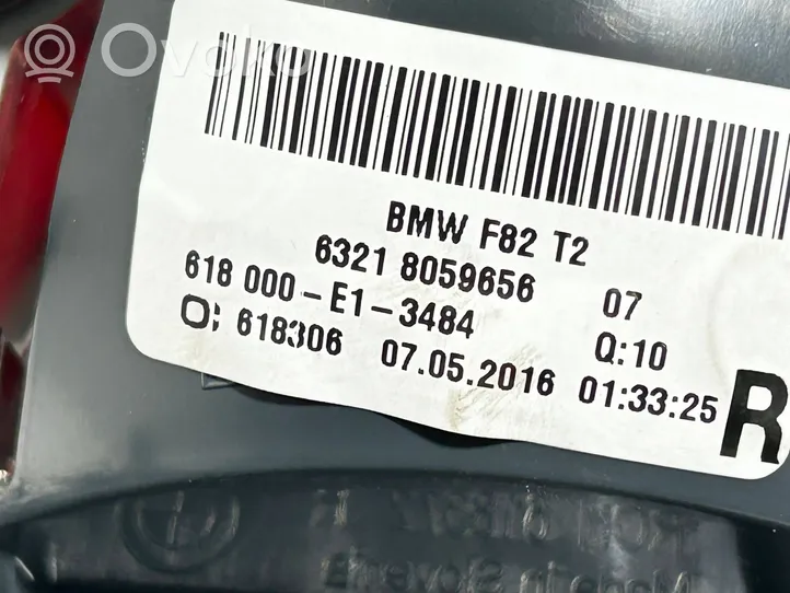 BMW M4 F82 F83 Feux arrière sur hayon 8059656