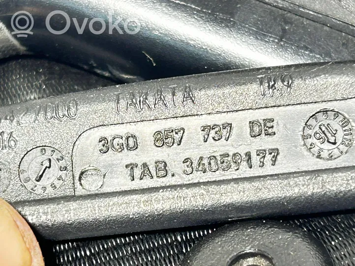 Skoda Superb B8 (3V) Etuistuimen turvavyö 3V0857701B