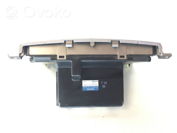 Toyota Corolla Verso AR10 Panel klimatyzacji 559000F020