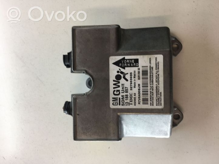 Opel Astra H Airbag control unit/module 13188857