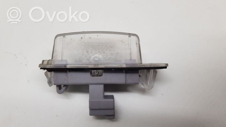 Peugeot 4007 Lampa oświetlenia tylnej tablicy rejestracyjnej 1141283