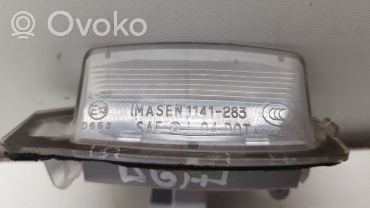 Peugeot 4007 Lampa oświetlenia tylnej tablicy rejestracyjnej 1141283