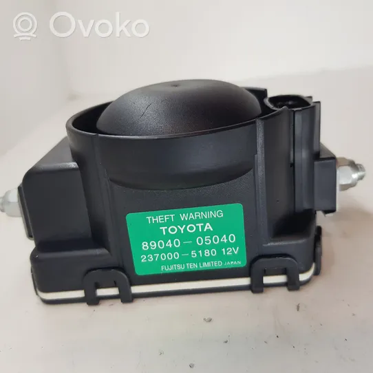 Toyota Avensis T270 Allarme antifurto 8904005040