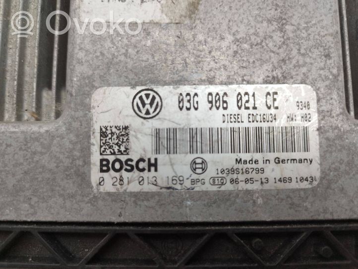 Volkswagen Eos Calculateur moteur ECU 03G906021CE