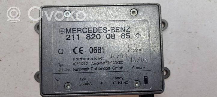 Mercedes-Benz CLS C219 Antenna bluetooth 2118200885