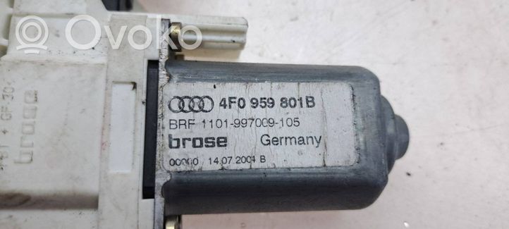 Audi A6 S6 C6 4F Front door window regulator motor 4F0959801B