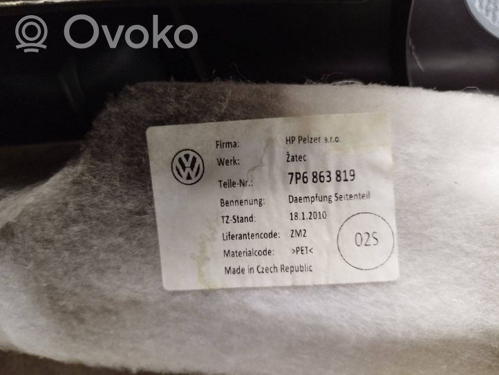 Volkswagen Touareg II Šoninis apdailos skydas 7P6867037F