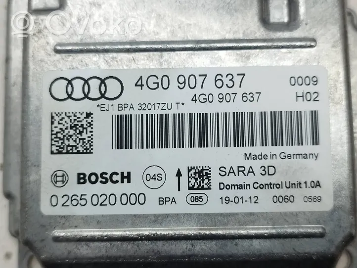 Audi A6 S6 C7 4G Sensore di imbardata accelerazione ESP 4G0907637