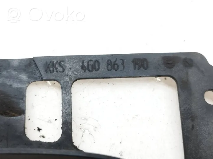 Audi A6 S6 C7 4G Protector/cubierta de la carrocería inferior delantera 4G0863190