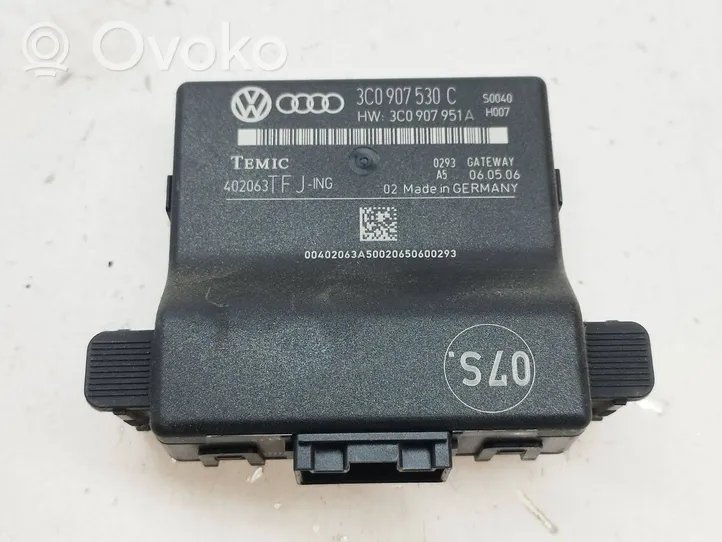 Volkswagen PASSAT B6 Gateway control module 3C0907530C