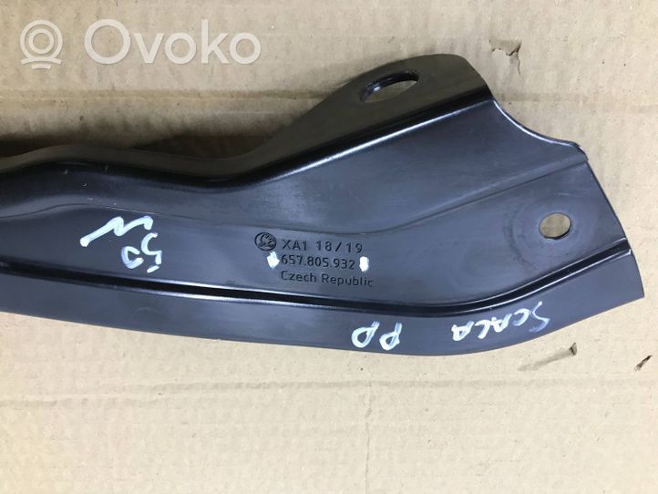 Skoda Scala Headlight/headlamp mounting bracket 657805932