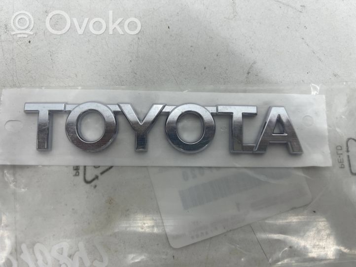Toyota Verso Logo, emblème de fabricant 75442-0f020