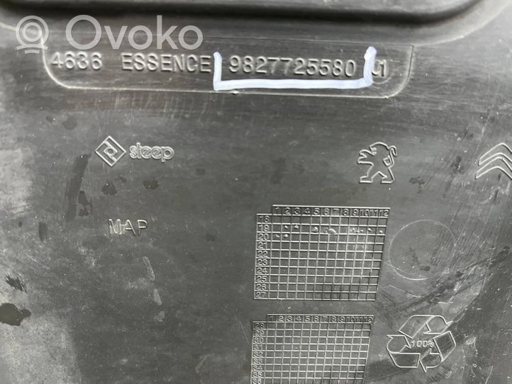 Citroen C4 Grand Picasso Osłona boczna podwozia 9827725580