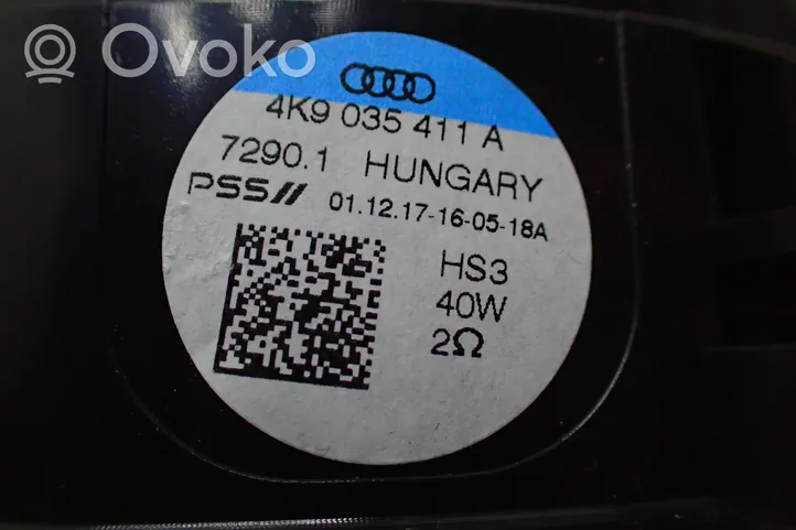 Audi A7 S7 4K8 Haut-parleur de porte avant 4K9035411A