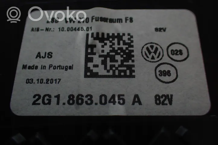 Volkswagen Polo VI AW Inny elementy tunelu środkowego 2G1863045A