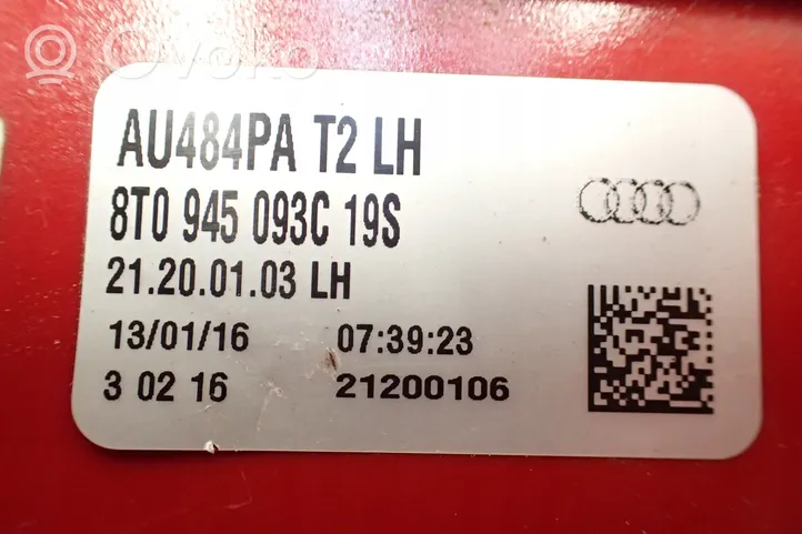 Audi A5 Sportback 8TA Galinių žibintų komplektas 8T0945094C