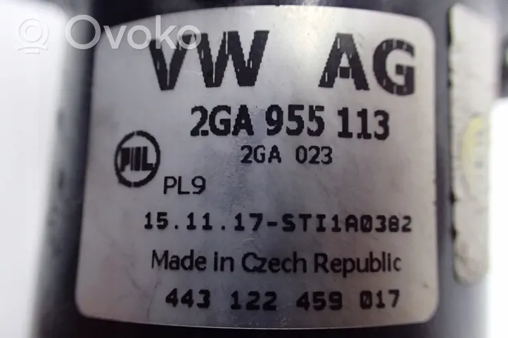 Volkswagen T-Roc Mechanizm wycieraczki szyby tylnej 2GA955023