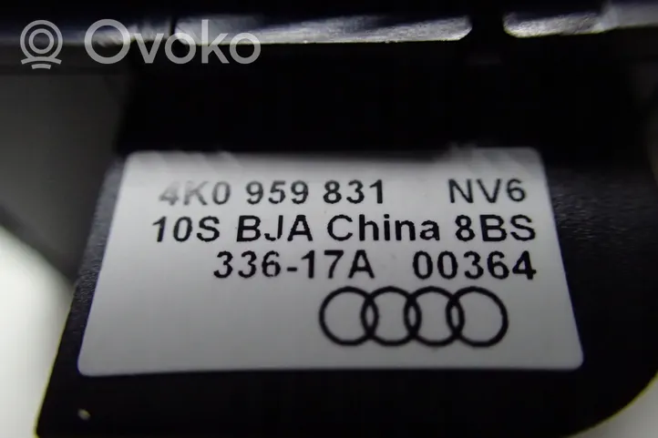 Audi A6 S6 C8 4K Takaluukun avauskytkin 4K0959831