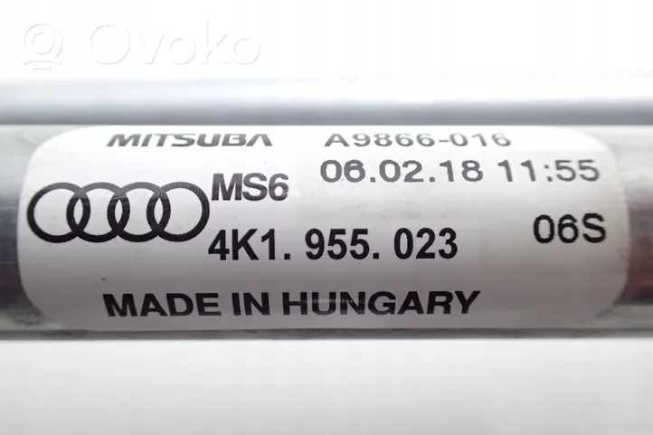 Audi A6 S6 C8 4K Etupyyhkimen vivusto ja moottori 4K1955023