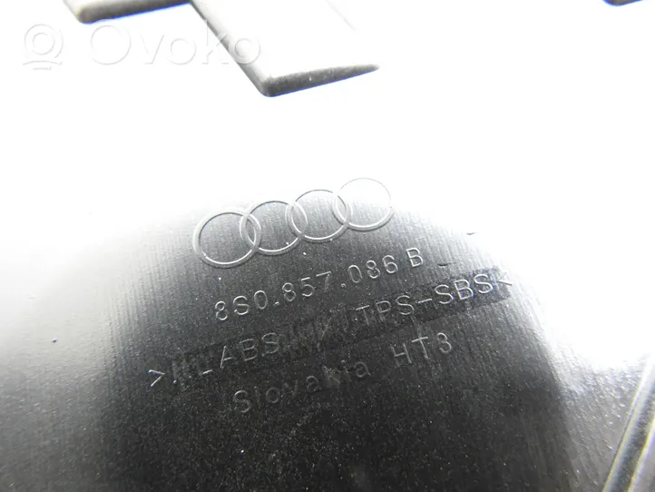 Audi TT TTS RS Mk3 8S Rivestimento estremità laterale del cruscotto 8S0857085B