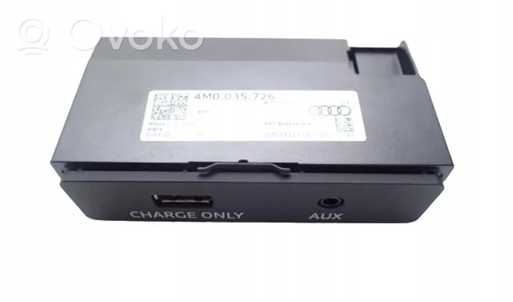 Audi A4 S4 B9 Moduł / Sterownik USB 4M0035726