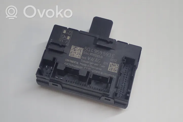 Skoda Karoq Durų elektronikos valdymo blokas 5Q4959593E