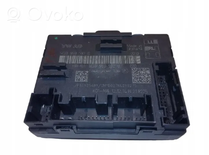 Volkswagen Passat Alltrack Door control unit/module 5Q0959592B