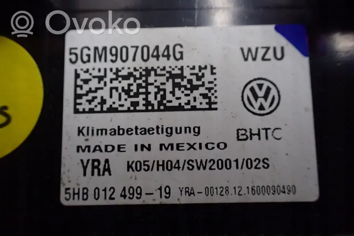 Volkswagen Golf VII Panel klimatyzacji 5GM907044GP31