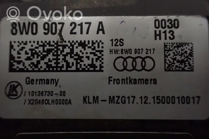 Audi A4 S4 B9 Kamera szyby przedniej / czołowej 8W0907217A