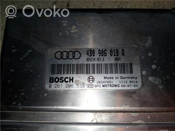 Audi A6 S6 C5 4B Muut ohjainlaitteet/moduulit 4B0906018R