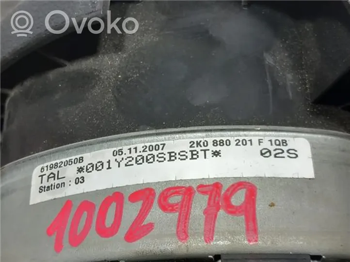 Volkswagen Caddy Ohjauspyörän turvatyynyn kansi 2K0880201F