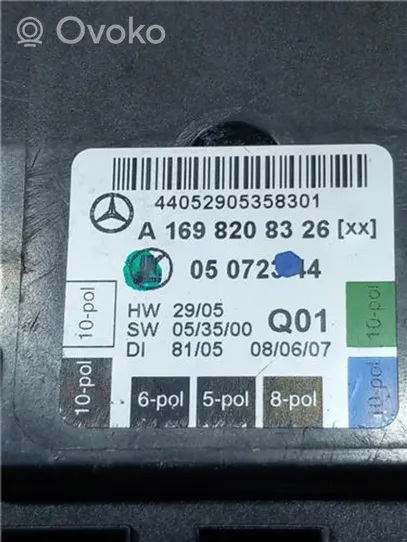 Mercedes-Benz B W245 Oven keskuslukituksen ohjausyksikön moduuli A1698208326