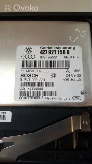 Audi A6 Allroad C5 Блок управления коробки передач 4Z7927156N