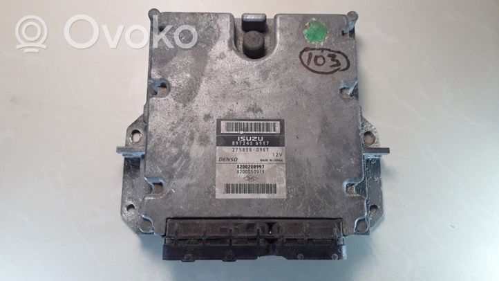 Renault Vel Satis Calculateur moteur ECU 8972406917