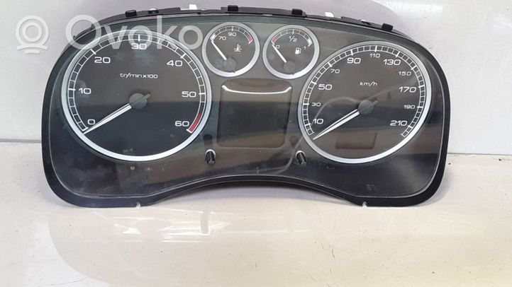 Peugeot 307 Compteur de vitesse tableau de bord P9636708880E05