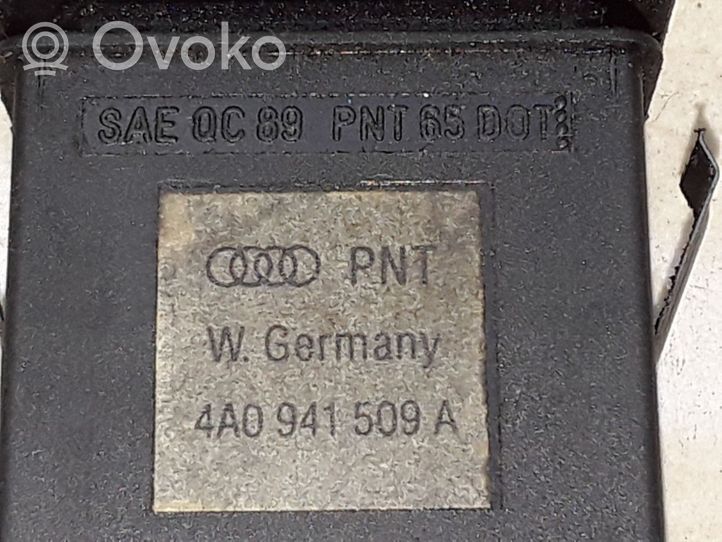 Audi A6 S6 C4 4A Botón interruptor de luz de peligro 4A0941509A