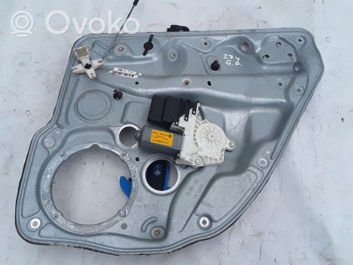 Volkswagen Golf IV Mécanisme lève-vitre de porte arrière avec moteur 1J4839756A